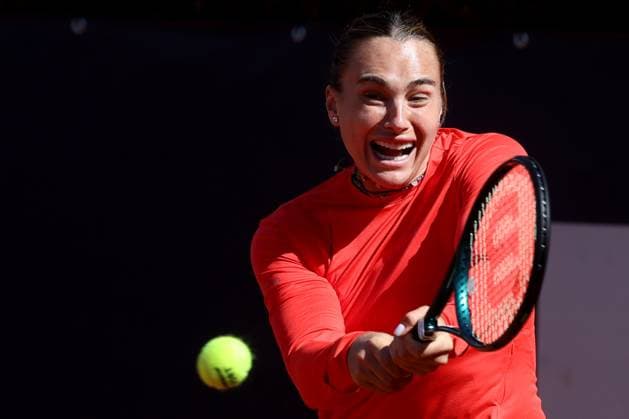 Tennis: Sabalenka Arena, ATP, Tennis Herren and WTA, Tennis Damen Master 1000 Training Session at Foro Italico in Rome Rome Italy 06.05.2025: Arena Sabalenka ranking 1 during the training session at the Internazionali BNL d™ Italia 2025 ATP and WTA Master 1000 circuit of Rome at the Foro Italico. Rome foro italico italy italy Copyright: xmarcoxiacobucci