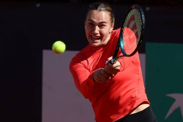 Tennis: Sabalenka Arena, ATP, Tennis Herren and WTA, Tennis Damen Master 1000 Training Session at Foro Italico in Rome Rome Italy 06.05.2025: Arena Sabalenka ranking 1 during the training session at the Internazionali BNL d™ Italia 2025 ATP and WTA Master 1000 circuit of Rome at the Foro Italico. Rome foro italico italy italy Copyright: xmarcoxiacobucci