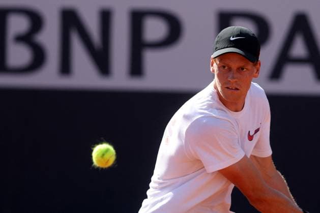 Tennis: Jannik Sinner ranking 1, ATP, Tennis Herren and WTA, Tennis Damen Master 1000 training session at the Foro Italico in Rome Rome Italy 06.05.2025: Jamie Sinner ranking 1 during the training session at the Internazionali BNL d Italia 2025 ATP and WTA Master 1000 circuit in Rome at the Foro Italico. Rome italy Italy  Copyright: xIPA ABACAx