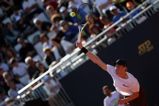 Tennis: Jannik Sinner ranking 1, ATP, Tennis Herren and WTA, Tennis Damen Master 1000 training session at the Foro Italico in Rome Rome Italy 06.05.2025: Jamie Sinner ranking 1 during the training session at the Internazionali BNL d Italia 2025 ATP and WTA Master 1000 circuit in Rome at the Foro Italico. Rome italy Italy  Copyright: xIPA ABACAx