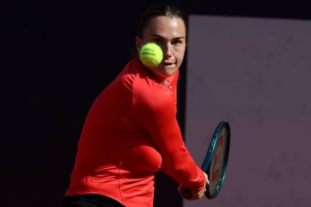 Rome, Italy, italy: Rome Italy 06.05.2025: Arena Sabalenka ranking 1 during the training session at the Internazionali BNL d Italia 2025 ATP, Tennis Herren and WTA, Tennis Damen Master 1000 circuit of Rome at the Foro Italico. Tennis: Sabalenka Arena, ATP And WTA Master 1000 Training Session At Foro Italico In Rome  - ZUMAp169 0816737095st Copyright: xmarcoxiacobuccix