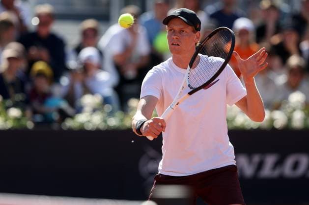 Rome, Italy, italy: Rome Italy 06.05.2025: Jamie Sinner ranking 1 during the training session at the Internazionali BNL d Italia 2025 ATP, Tennis Herren and WTA, Tennis Damen Master 1000 circuit in Rome at the Foro Italico. Tennis: Jannik Sinner Ranking 1, ATP And WTA Master 1000 Training Session At The Foro Italico In Rome  - ZUMAp169 0816742960st Copyright: xmarcoxiacobuccix
