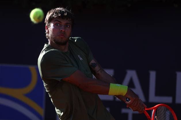 Rome, Italy, italy: Rome Italy 06.05.2025: Flavio Cobolli ranking 34 during the training session at the Internazionali BNL d Italia 2025 ATP, Tennis Herren and WTA, Tennis Damen Master 1000 circuit in Rome at the Foro Italico. Tennis: Flavio Cobolli, ATP And WTA Master 1000 Training Session At The Foro Italico In Rome  - ZUMAp169 0816745666st Copyright: xmarcoxiacobuccix