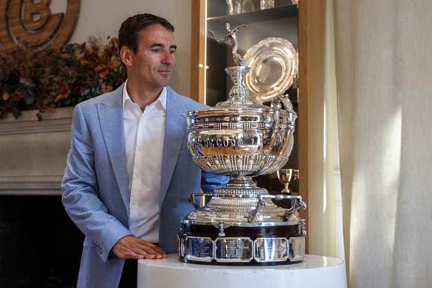 May 7, 2025, Barcelona, Barcelona, Spain: Tommy Robredo attends his press conference, PK, Pressekonferenz during the Presentation as the New Sports Director of the Barcelona Open Banc Sabadell - Conde Godo at the Real Club De Tenis Barcelona - 1899 on May 07, 2025 in Barcelona, Spain. Barcelona Spain - ZUMAa181 20250507_zaa_a181_051 Copyright: xJavierxBorregox