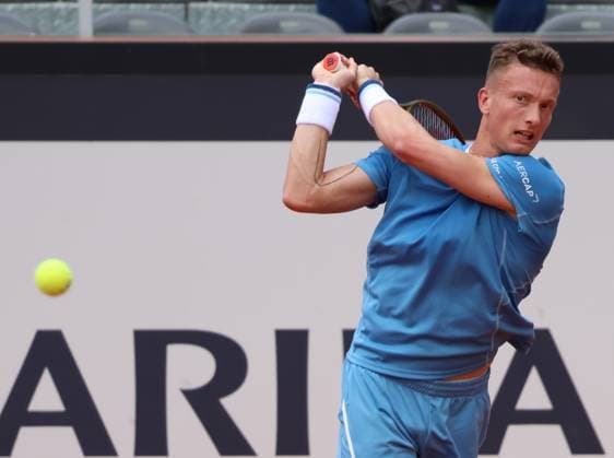 Rome, Italy: Tennis International of Italy BNL, Jiri Lehecka (CZE) Rome, May 7, 2025. Photo Rome, Tennis International Of Italy BNL  - ZUMAp169 0816871955st Copyright: xFelicexCalabrox