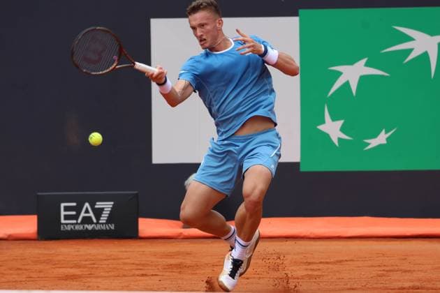 Rome, Italy: Tennis International of Italy BNL, Jiri Lehecka (CZE) Rome, May 7, 2025. Photo Rome, Tennis International Of Italy BNL  - ZUMAp169 0816871964st Copyright: xFelicexCalabrox
