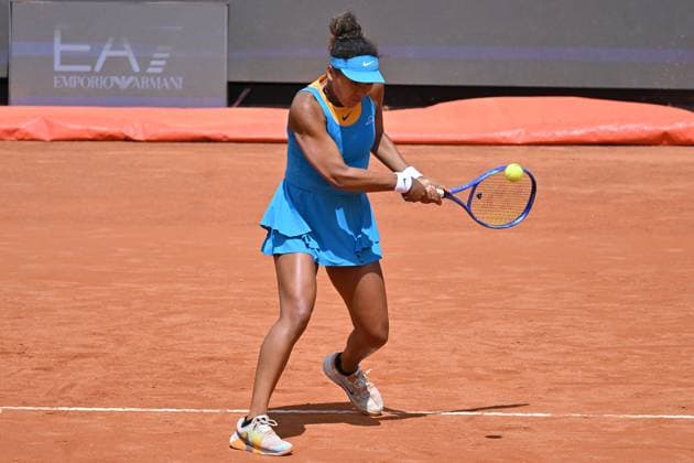 Internazionali BNL d Italia Naomi Osaka during the Internazionali BNL d Italia 2025 at Foro Italico, Italy, May 07th, 2025 Imago-Images Emmefoto Copyright: xImago-Images Emmefotox
