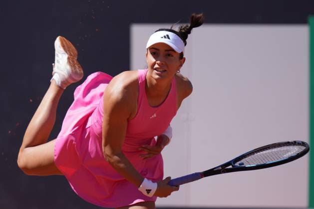 Elina Avanesyan (ARM) during the 2th round against Elisabetta Cocciaretto (ITA) of the WTA, Tennis Damen Master 1000 Internazionali BNL d™Italia tournament at Foro Italico on May 07, 2025 (Alfredo Falcone LaPresse)  Copyright: xAlfredoxFalcone LaPressex