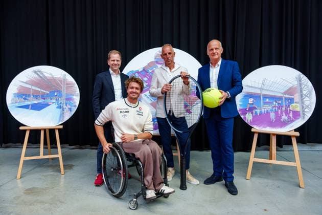 Tennis, ATP tournament in Vienna, Press event