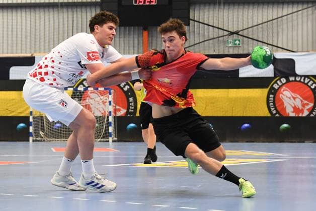 Handball, European Championship Qualifier, Belgium - Croatia