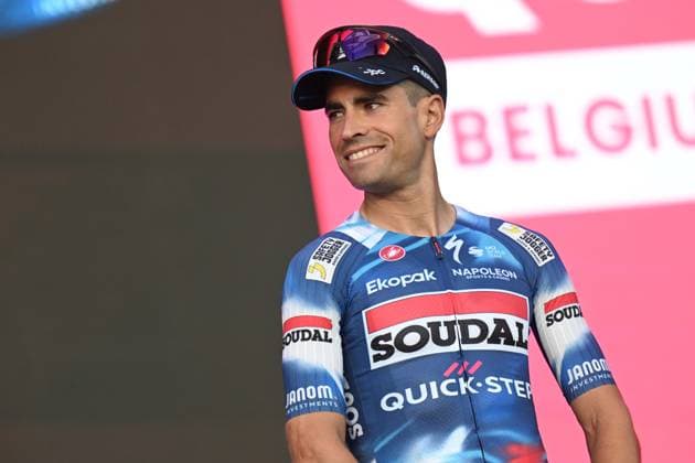 07-05-2025 Presentazione Squadre Giro D italia 2025; 2025, Soudal - Quick Step; Landa Meana, Mikel; Tirana; 