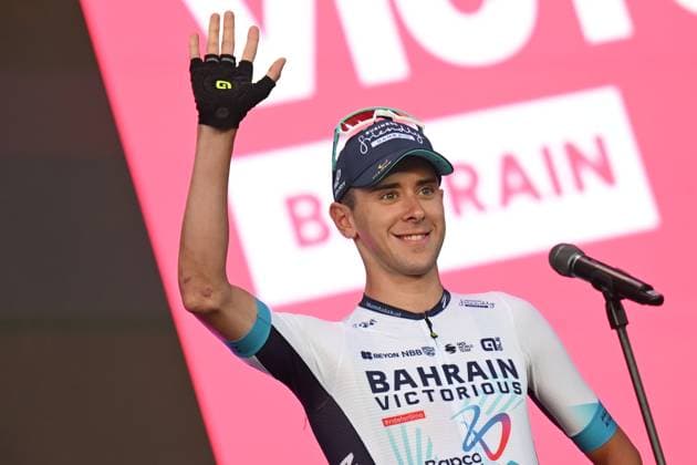 07-05-2025 Presentazione Squadre Giro D italia 2025; 2025, Bahrain - Victorious; Tiberi, Antonio; Tirana; 