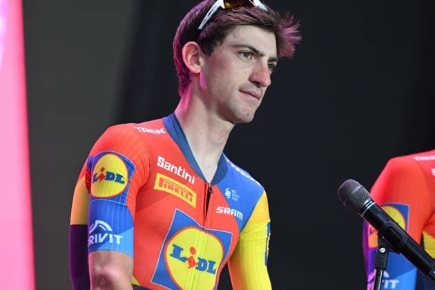 07-05-2025 Presentazione Squadre Giro D italia 2025; 2025, Lidl - Trek; Ciccone, Giulio; Tirana; 