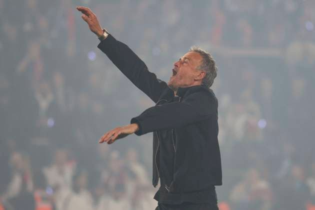 FOOTBALL : Paris Saint Germain Vs Arsenal - Ligue des Champions - 07 05 2025 Joie Paris Saint Germain - Luis Enrique (PSG) ParisFrance  Copyright: xMichtofx