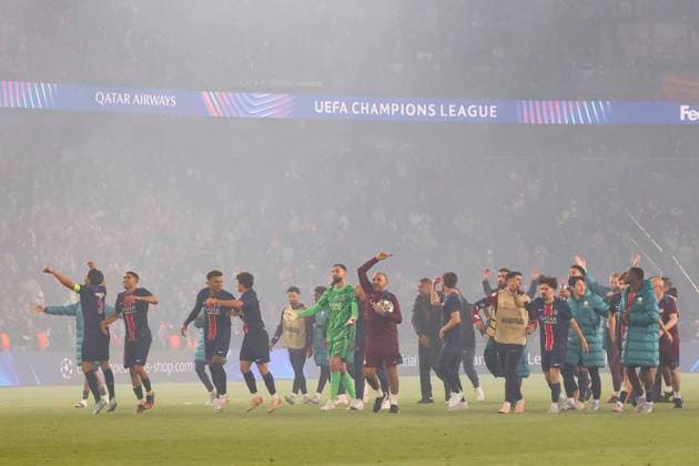 FOOTBALL : Paris Saint Germain Vs Arsenal - Ligue des Champions - 07 05 2025 Joie Paris Saint Germain ParisFrance  Copyright: xMichtofx