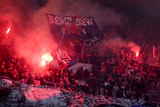 FOOTBALL : Paris Saint Germain Vs Arsenal - Ligue des Champions - 07 05 2025 Virage Auteuil ParisFrance  Copyright: xMichtofx