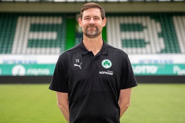07 05 2025 SpVgg Greuther Fürth Kleeblatt Spielvereinigung 2 Soccer Bundesliga Season 2024 2025 Photo appointment Portrait appointment Presentation Press appointment Single photo Single photo Portrait Portrait Headshot Thomas Kleine Coach SpVgg Greuther Fürth