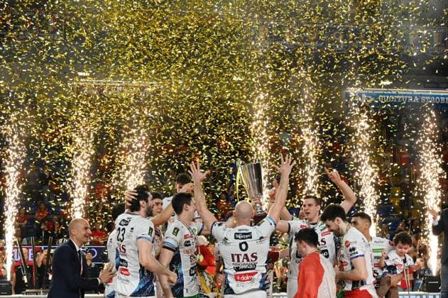 Volleyball, Trentino Volley is Italian champion