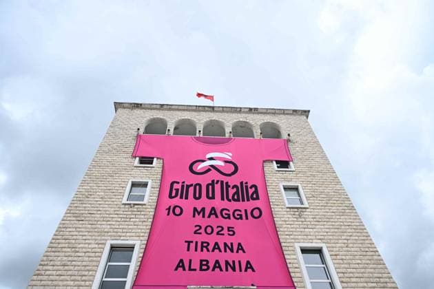 08-05-2025 Vigilia Giro D italia 2025; Tirana; 