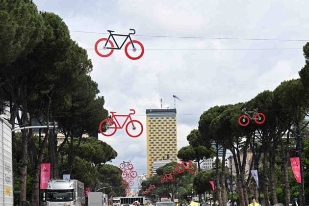 08-05-2025 Vigilia Giro D italia 2025; Tirana; 