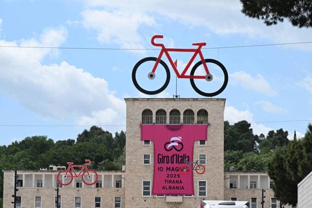 08-05-2025 Vigilia Giro D italia 2025; Tirana; 