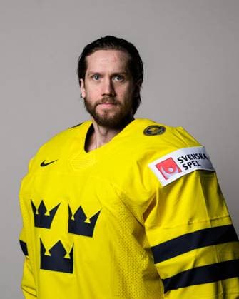 250508 Goaltender Jacob Markström of Sweden poses for a portrait ahead of the 2025 IIHF Ice Hockey World Championship on May 8, 2025 in Stockholm Editors note Background has been retouched Photo Joel Marklund BILDBYRAN kod JM JM0670 bbeng ishockey ice hockey ishockey vm 2025 vm 2025 iihf world championship porträtt sverige sweden  Copyright: JOELxMARKLUND BB250508JM039