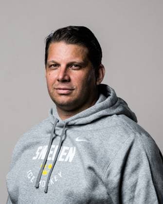 250508 General manager Josef Boumedienne of Sweden poses for a portrait ahead of the 2025 IIHF Ice Hockey World Championship on May 8, 2025 in Stockholm Editors note Background has been retouched Photo Joel Marklund BILDBYRAN kod JM JM0670 bbeng ishockey ice hockey ishockey vm 2025 vm 2025 iihf world championship porträtt sverige sweden  Copyright: JOELxMARKLUND BB250508JM058