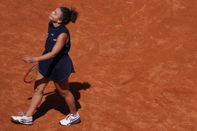 Jasmine Paolini (ITA) during the 3th round against Lulu Sun (NZL) of the WTA, Tennis Damen Master 1000 Internazionali BNL d™Italia tournament at Foro Italico on May 08, 2025 (Alfredo Falcone LaPresse)  Copyright: xAlfredoxFalcone LaPressex