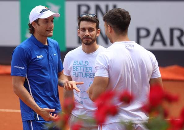 Tennis International of Italy BNL, Francesco Passaro, Giacomo Naldi (ITA), Rome, May 8, 2025. Photo Felice Calabro  Copyright: xFelicexCalabro x xipa-agency.netx xFELICExCALABRO x 0817096660st