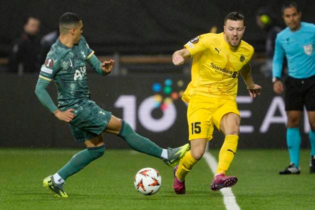 Football, EL, FK Bodo Glimt - Tottenham Hotspur