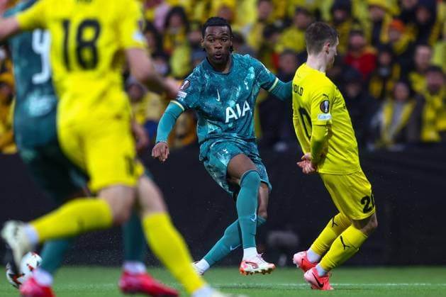 UEFA Europa leauge 2024 2025 Bodo Glimt Tottenham Bodo 20250508 UEFA Europa leauge between Bodo Glimt and Tottenham at Aspmyra stadium Photo Mats Torbergsen NTB Bodo Norge EDITORIAL USE ONLY RESTRICTED USE FOR BETTING COMPANIES  Copyright: xMatsxTorbergsenx xNTBx