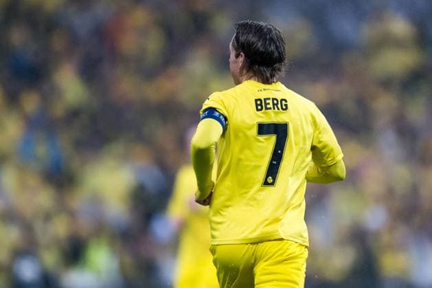 250508 Patrick Berg of Bodo Glimt during the UEFA Europa League semi final football match between Bodo Glimt and Tottenham on May 8, 2025 in Bodo Photo Vegard Grott BILDBYRAN kod VG VG0750 bbeng fotboll football soccer fotball uefa europa league europa league bodo glimt bodo glimt tottenham hotspur spurs  Copyright: VEGARDxGRoTT BB250508VG019
