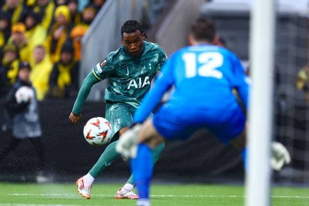 UEFA Europa leauge 2024 2025 Bodo Glimt Tottenham Bodo 20250508 UEFA Europa leauge between Bodo Glimt and Tottenham at Aspmyra stadium Photo Mats Torbergsen NTB Bodo Norge EDITORIAL USE ONLY RESTRICTED USE FOR BETTING COMPANIES  Copyright: xMatsxTorbergsenx xNTBx