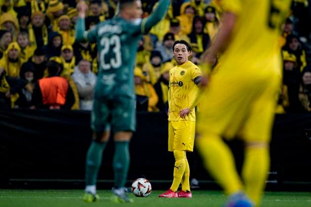 UEFA Europa leauge 2024 2025 Bodo Glimt Tottenham Bodo 20250508 Bodo Glimts Patrick Berg during the UEFA Europa League between Bodo Glimt and Tottenham at Aspmyra Stadium Photo Stian Lysberg Solum NTB Bodo Norge EDITORIAL USE ONLY RESTRICTED USE FOR BETTING COMPANIES  Copyright: xStianxLysbergxSolumx xNTBx