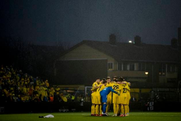 UEFA Europa leauge 2024 2025 Bodo Glimt Tottenham Bodo 20250508 UEFA Europa leauge between Bodo Glimt and Tottenham at Aspmyra stadium Photo Stian Lysberg Solum NTB Bodo Norge EDITORIAL USE ONLY RESTRICTED USE FOR BETTING COMPANIES  Copyright: xStianxLysbergxSolumx xNTBx