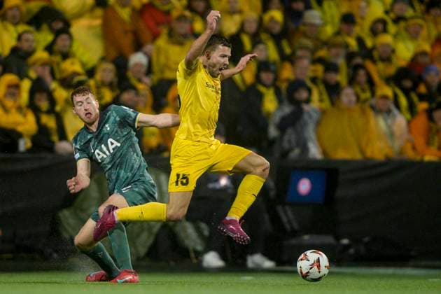 UEFA Europa leauge 2024 2025 Bodo Glimt Tottenham Bodo 20250508 Bodo Glimts Fredrik Bjorkan during the UEFA Europa League between Bodo Glimt and Tottenham at Aspmyra Stadium Photo Stian Lysberg Solum NTB Bodo Norge EDITORIAL USE ONLY RESTRICTED USE FOR BETTING COMPANIES  Copyright: xStianxLysbergxSolumx xNTBx