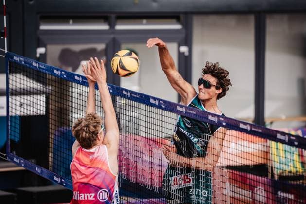 Beach volleyball, German Beach Tour in Düsseldorf