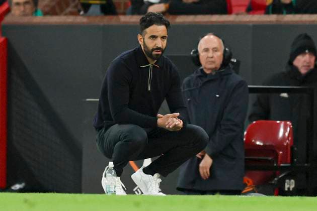 Football - 2024 2025 UEFA Europa League - Semi-Finals - Second Leg - Manchester United, ManU vs Athletic Club, Bilbao - Old Trafford - Thursday 8th May 2025 Manchester United manager Ruben Amorim 