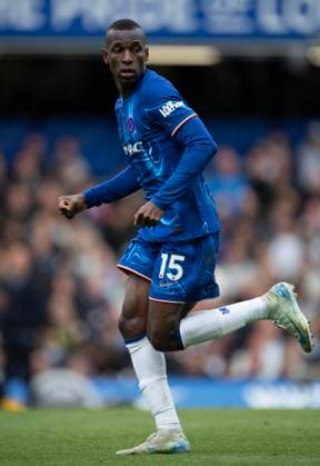 Chelsea FC v Liverpool FC - Premier League LONDON, ENGLAND - MAY 04: Nicolas Jackson of Chelsea during the Premier League match between Chelsea FC and Liverpool FC at Stamford Bridge on May 04, 2025 in London, England. London Stamford Bridge England United Kingdom Copyright: xVisionhausx 776173223