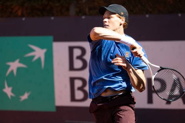 Tennis, ATP tournament in Rome, Jannik Sinner training