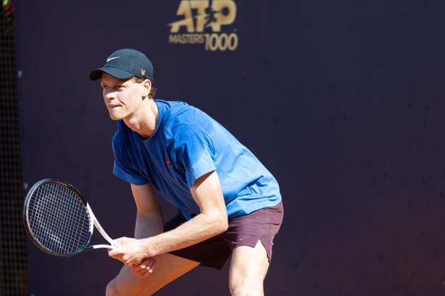 Tennis, ATP Turnier in Rom, Jannik Sinner Training Jannik Sinner (ITA) during Internazionali d Italia BNL, at Foro Italico, Rome, Italy on May 8, 2025 during Internazionali BNL d Italia, International Tennis match in Rome, Italy, May 08 2025  Copyright: xValerioxOrigo IPAxSportx xipa-agency.netx xx IPA_57445594 IPA_Agency_IPA57445594