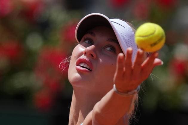 Aryna Sabalenka (RUS) during the 3th round against Anastasia Potapova (RUS) of the WTA, Tennis Damen Master 1000 Internazionali BNL d™Italia tournament at Foro Italico on May 09, 2025 (Alfredo Falcone LaPresse)  Copyright: xAlfredoxFalcone LaPressex