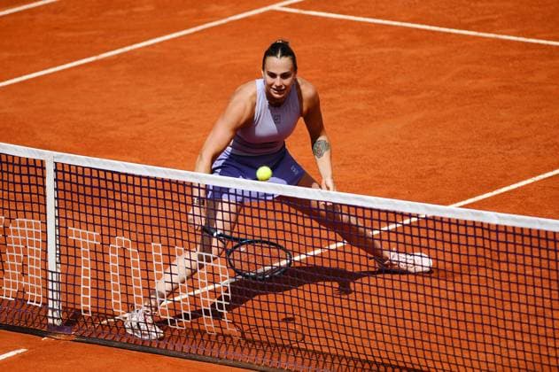 Foto IPP Cavaliere Emiliano. Roma 09 05 2025. Tennis Internazionali d Italia 2025. Nella foto: Aryna Sabalenka. Italy Photo Press - World Copyright italy ITALY  Copyright: xR4924_italyphotopressx