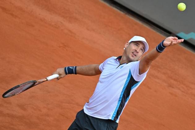 Internazionali BNL d Italia Dusan Lajovic during the Internazionali BNL d Italia 2025 at Foro Italico, Italy, May 09th, 2025 Imago-Images Emmefoto Copyright: xImago-Images Emmefotox
