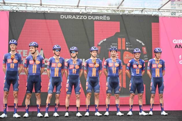 09-05-2025 Giro D italia; Tappa 01 Durres - Tirana; 2025, Picnic - Postnl; Durres; 