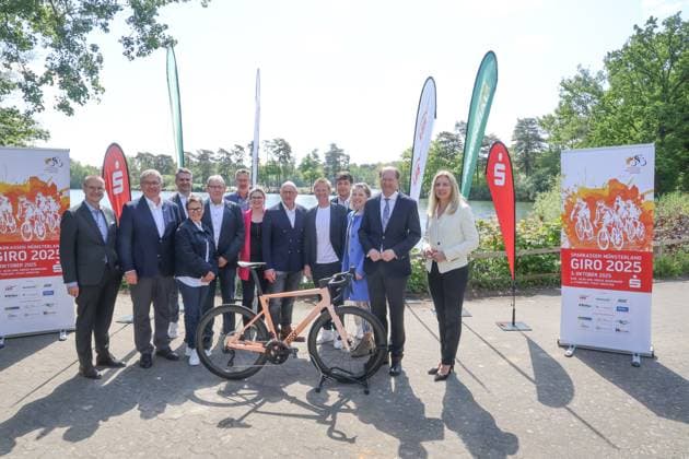 Cycling, Münsterland Giro 2025, Press event in Münster
