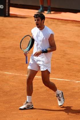 Foto IPP Cavaliere Emiliano. Roma 09 05 2025. Tennis Internazionali d Italia 2025. Nella foto: Lorenzo Musetti. Italy Photo Press - World Copyright italy ITALY  Copyright: xR4924_italyphotopressx