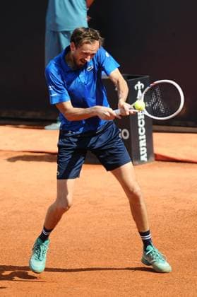 Foto IPP Cavaliere Emiliano. Roma 09 05 2025. Tennis Internazionali d Italia 2025. Nella foto: Daniil Medvedev. Italy Photo Press - World Copyright italy ITALY  Copyright: xR4924_italyphotopressx