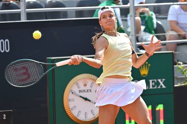 Internazionali BNL d Italia Emiliana Arango during the Internazionali BNL d Italia 2025 at Foro Italico, Italy, May 09th, 2025 Imago-Images Emmefoto Copyright: xImago-Images Emmefotox