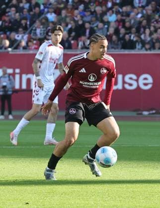 09 05 2025 Soccer Season 2024 2025 2 Soccer Bundesliga 33 Matchday 1 FC Nürnberg FCN Club 1 FC Köln Sportfoto Zink DaMa xdaxmax DFL regulations prohibit any use of photographs as image sequences and or quasi video only for editorial use Rafael Lubach 18, 1 FC Nürnberg FCN